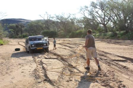 namibia - pulling landrover free from riverbed in damaraland.jpg